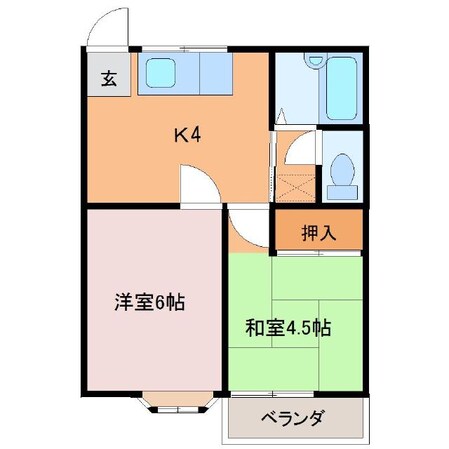 セレーブル茂原の物件間取画像